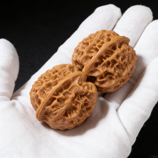 The "Red Jade" (Hongyu) Pair | 33.0mm | HY-01