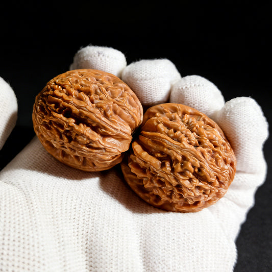 The "Meteorite Ingot" (Yun Shi Yuan Bao) Pair | 33.0mm x 35.0mm | YSYB-01