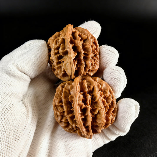 The "Champion's Crown" (Zhuang Yuan Guan) Pair | 43.0mm x 42.0mm | ZYG-01