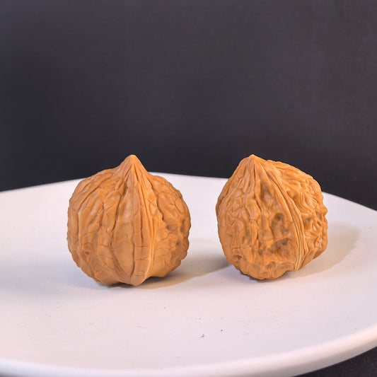 The "Longevity Turtle" (Gui Jia) | 35mm Geometric Shell Pair