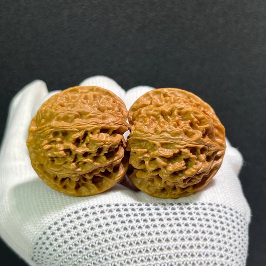 The "Apple Round" (Ping Guo Yuan) Pair | 37.0mm x 36.0mm | PGY-512 - ThePatinaProject
