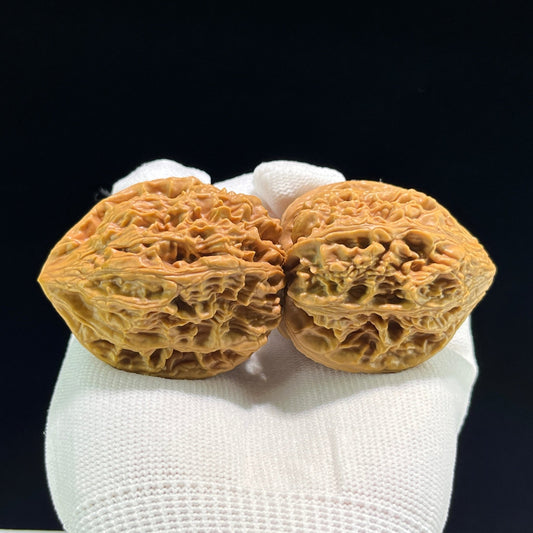 The Classic "Beijing Chicken Heart" (Ji Xin) Balanced Pair | 41.0mm x 41.0mm | BJJX-601 - ThePatinaProject