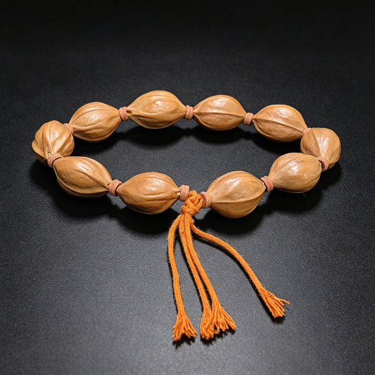 The Elite "Meilin Iron Core" Tiehe Spindle Prayer Bracelet | 18mm x 10-Piece | MLTHSC-101H - ThePatinaProject