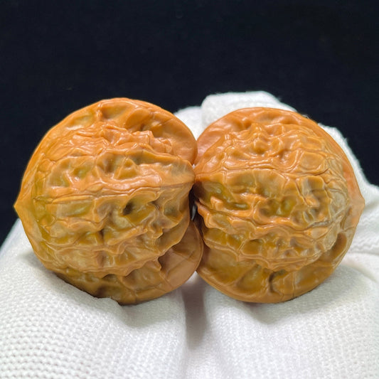 The Exquisite "Tutu" Boutique Selection Wenwan Walnuts | 38.0mm x 38.0mm | TT-1002 - ThePatinaProject