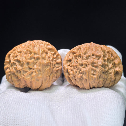 The "Imperial Pumpkin Ingot" (Nan Gua Dun) Premium Low-Profile Deep-Belly Pair | 43.0mm x 45.0mm | NGD-1403 - ThePatinaProject