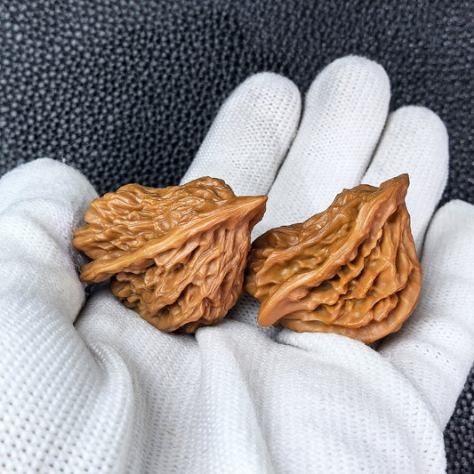The "Irregular Little Bird" (Yi Xing Xiao Niao) Pair | 25.0mm x 30.0mm | YXXL-07 - ThePatinaProject