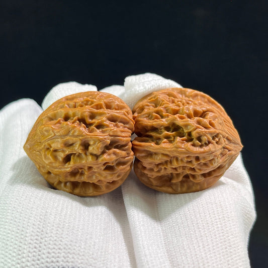The "Jiu Long Yu" (Nine Dragons Valley) Balanced 1:1 Pair | 35.0mm x 35.0mm | JLY-704 - ThePatinaProject