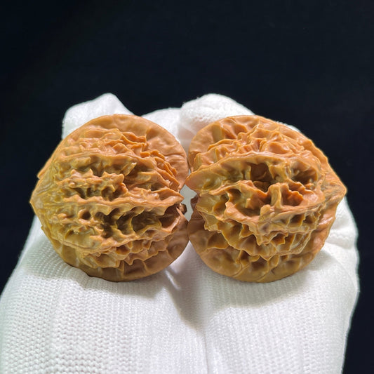 The "Lantern" (Deng Long) Pair | 39.0mm x 38.0mm | DL-801 - ThePatinaProject