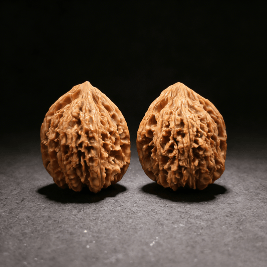 The "Meteor Shower" (Liu Xing Yu) – 37mm Deep Ridge Pair | LXY-21 (Actual Item Pictured) - ThePatinaProject