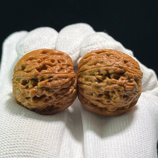 The "Meteorite Ingot" (Yun Shi Yuan Bao) Mini Pair | 31.0mm x 34.0mm | YSYB-601 - ThePatinaProject
