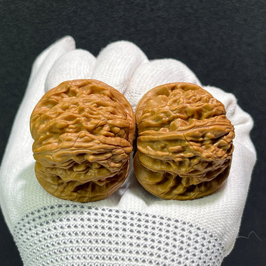 The "Millstone" (Mo Pan) Pair | 40.0mm x 38.0mm | MP-602 - ThePatinaProject