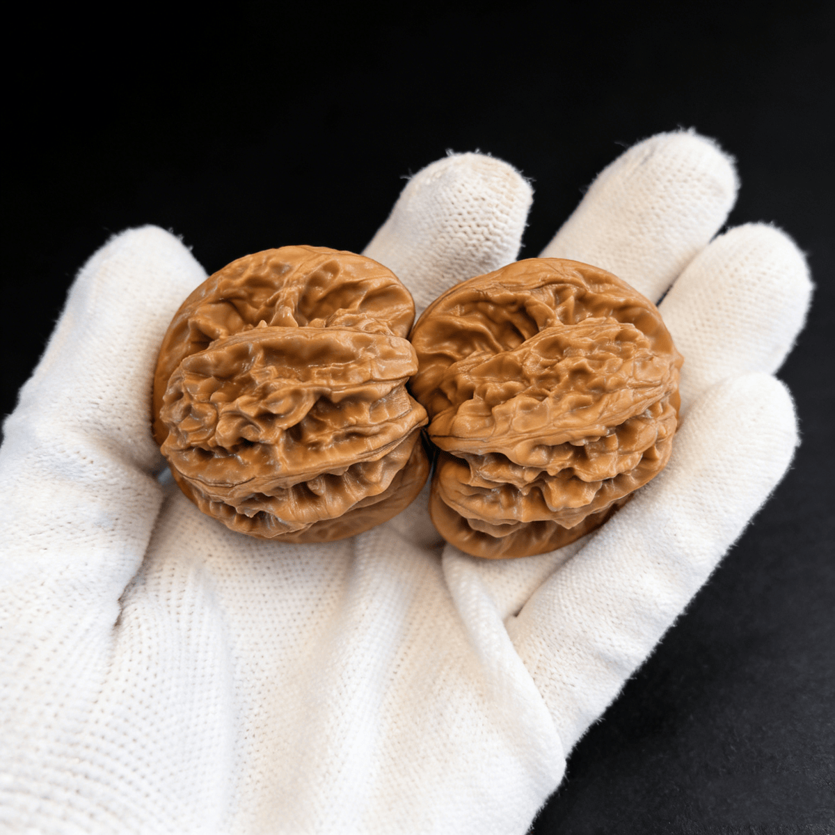 The "Mist Cloud Ridge" (Xia Yun Ling) – 41mm Heritage Lion Head Pair | XYL-34 (Actual Item Pictured) - ThePatinaProject