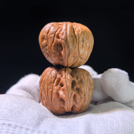 The "Pinggu Yuanbao" Smooth Sailing Pair | 37.0mm x 31.0mm | PGYBYF-1202E - ThePatinaProject