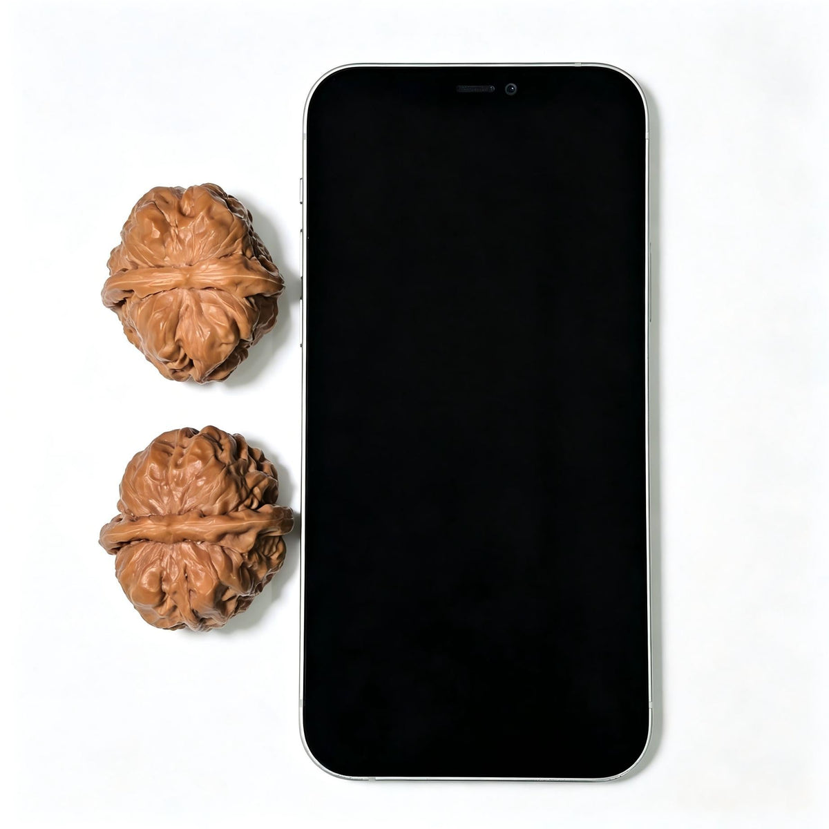 "Toad Head Crippled Foot" Hama Tou Tiancan Jiao W-1407 Low-Profile Wenwan Walnuts Pair | 38.0mm x 41.0mm | W-1407 - ThePatinaProject