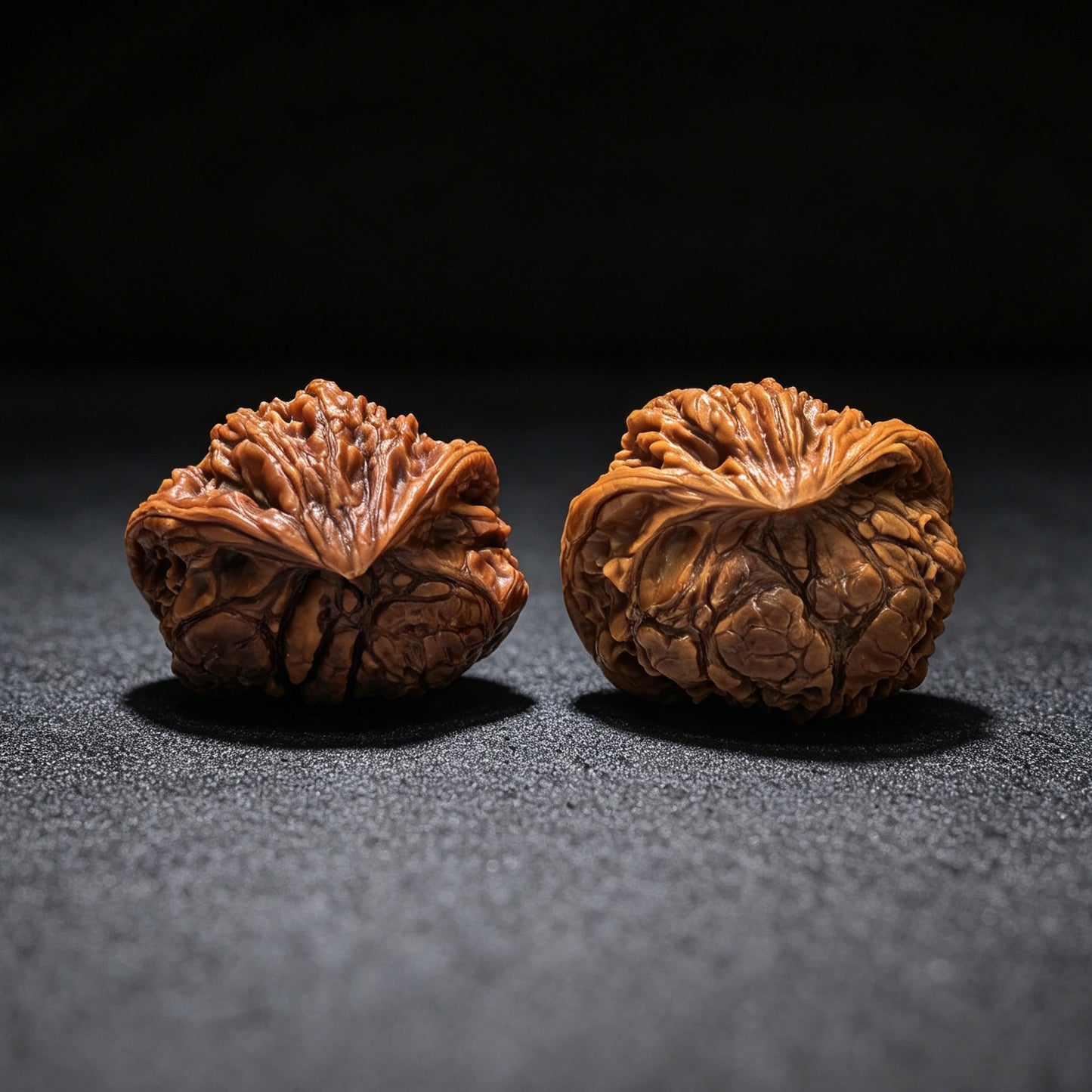 "The Serpent King & Queen" (Shewang Shehou) Scholar Walnuts Pair | 41.0mm x 35.0mm | Legendary Heritage Matching | Exclusive Collector Grade Masterpiece | Stock ID: SWSH-C01E