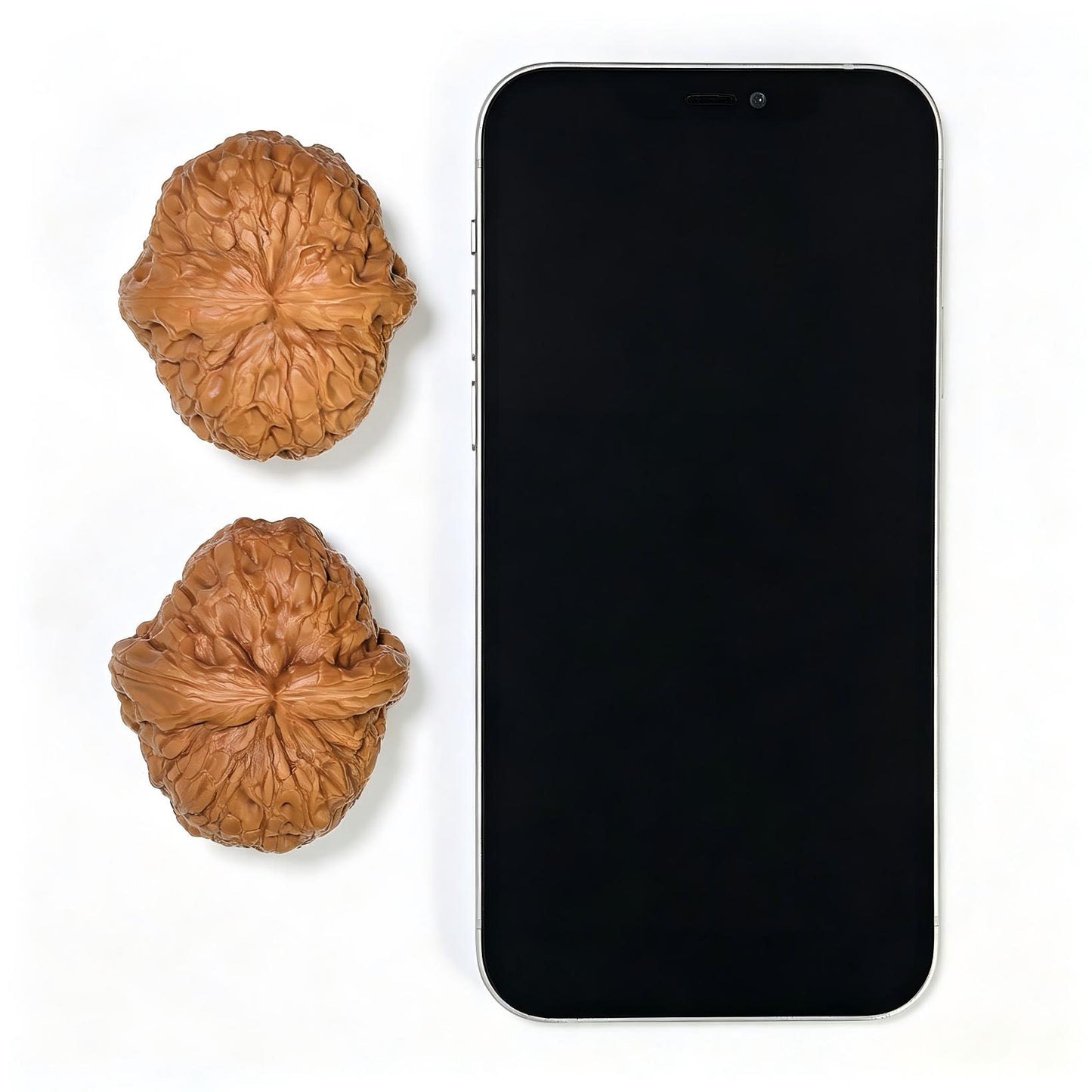 "Fried Rice Cake Roll" Lvdagun Wenwan Walnuts Pair | 43.0mm x 49.0mm | LDG-1551C