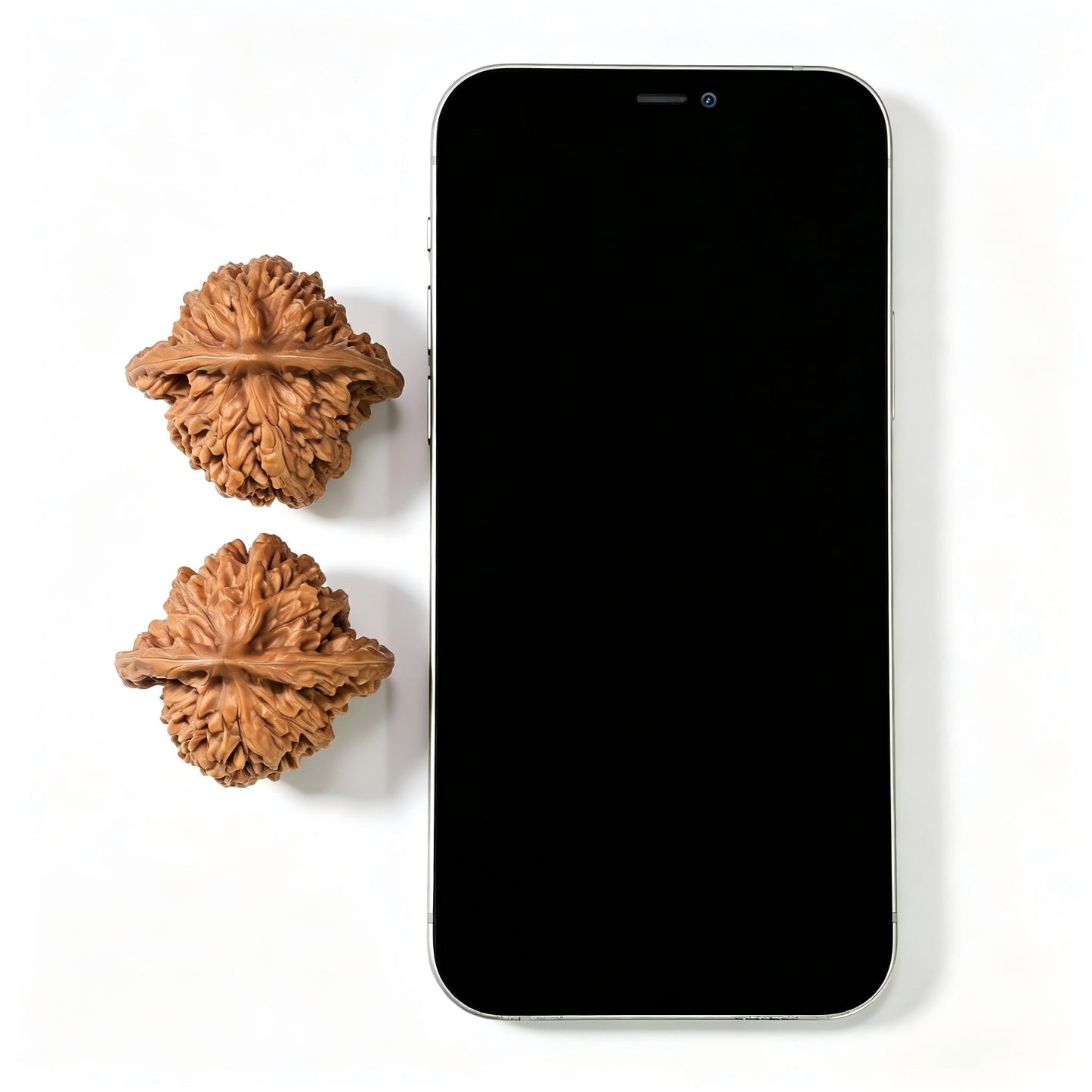 "Peach-Heart Concave Base Rosy Cloud Ridge" Taoxin Aodi Xiayunling Low-Profile Wenwan Walnuts Pair | 40.0mm x 38.0mm | XYL-1502C