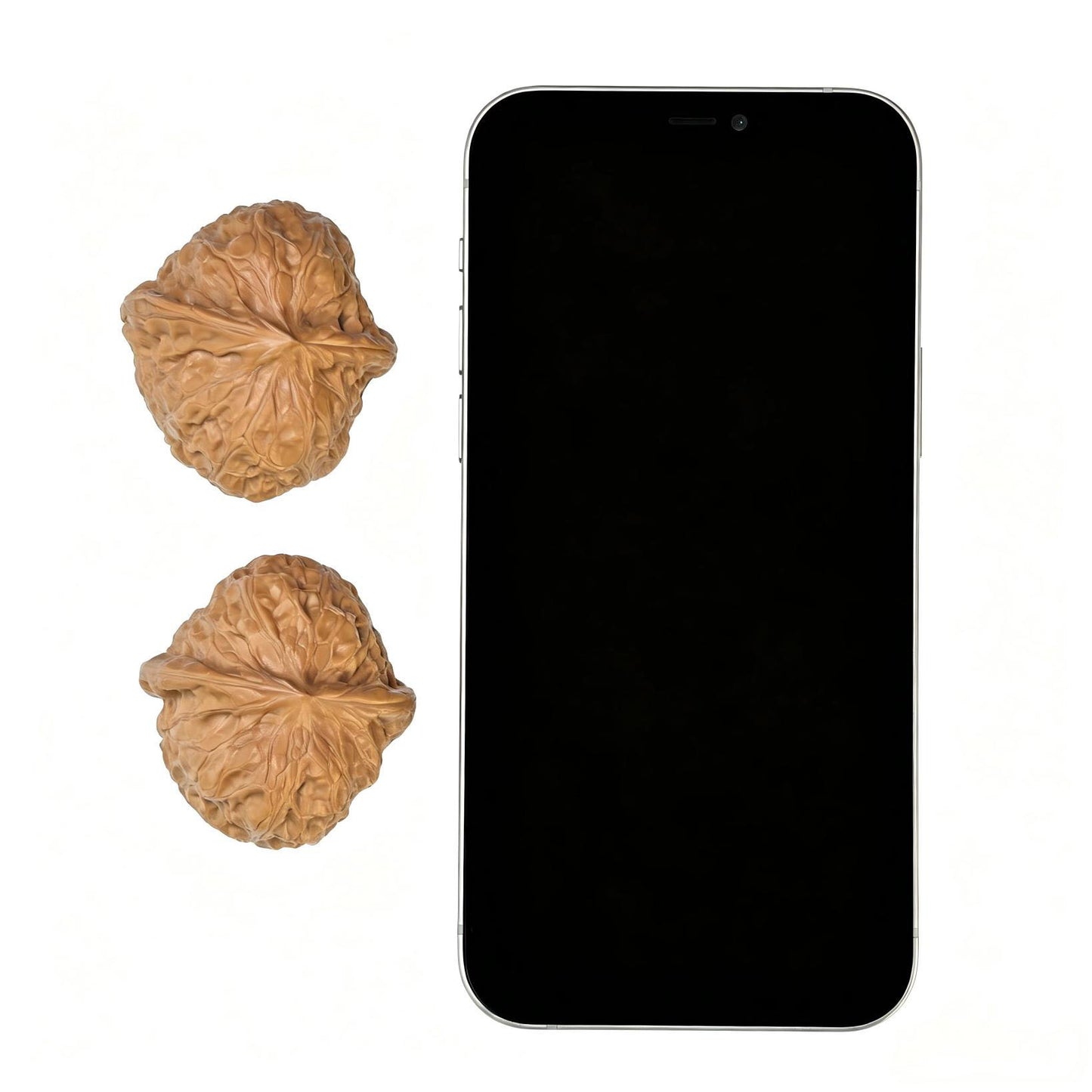 "Pumpkin Mound Vulture" Nanguadun Zuoshandiao Special Hybrid Wenwan Walnuts Pair | 42.0mm x 46.0mm | NGDZSD-C234E