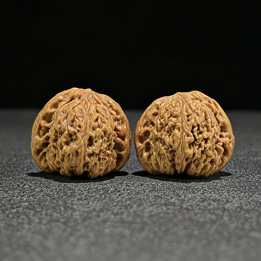 The "Nanjiang Stone" (Nan Jiang Shi) Ergonomic Giant Pair | 40.0mm x 38.0mm | NJS-903