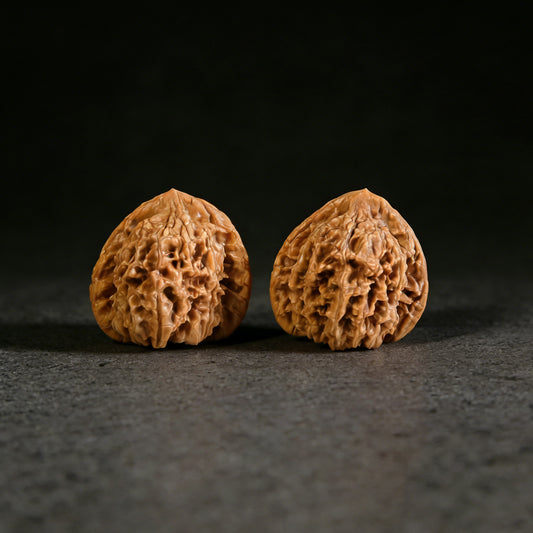 The "Steelyard Weight" (Chengtuo) Pair | 40.0mm x 36.0mm | CT-01