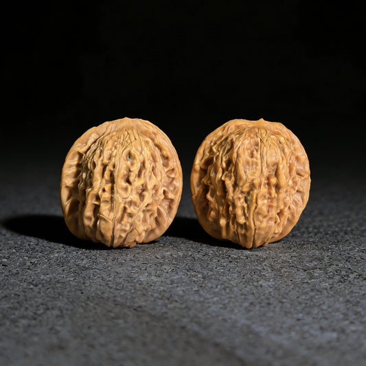 The "Si Zuo Lou" Lion Head Pair | 34.0mm x 35.0mm | SZL-1007