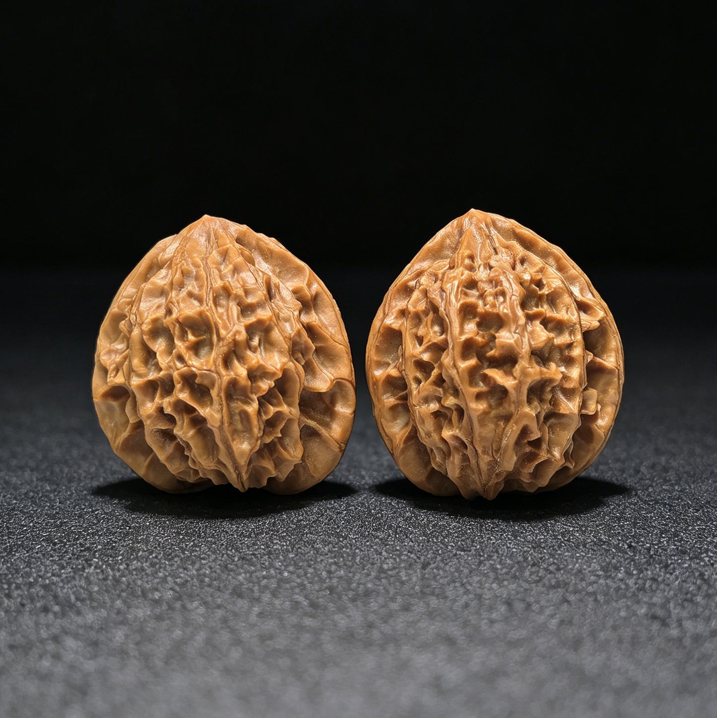 The "Traditional Lantern" (Deng Long) Premium Ribbed Pair | 38.0mm x 36.0mm | DL-1402