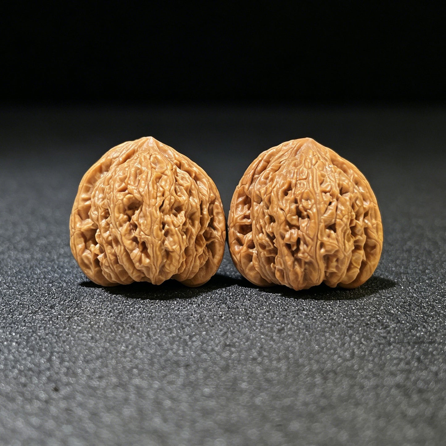 The "Ruby" (Hong Bao Shi) Collector-Grade Micro Fidget Pair | 32.0mm x 30.0mm | HBS-1101