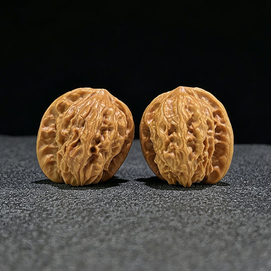 The "Wild Wolf" (Ye Lang) Full-Bellied Pocket Pair | 32.0mm x 35.0mm | YL-601