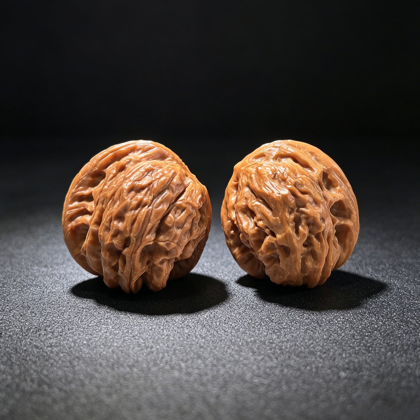 The Rare "Millstone Half-Wall" (Mo Pan Ban Bi) Ergonomic Pair | 33.0mm x 38.0mm | MPBB-1202E