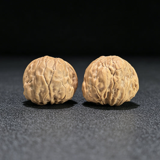 The "Golden Toad" (Jin Chan Zun) Miniature Deep-Belly Pair | 31.0mm x 36.0mm | JCZ-1402