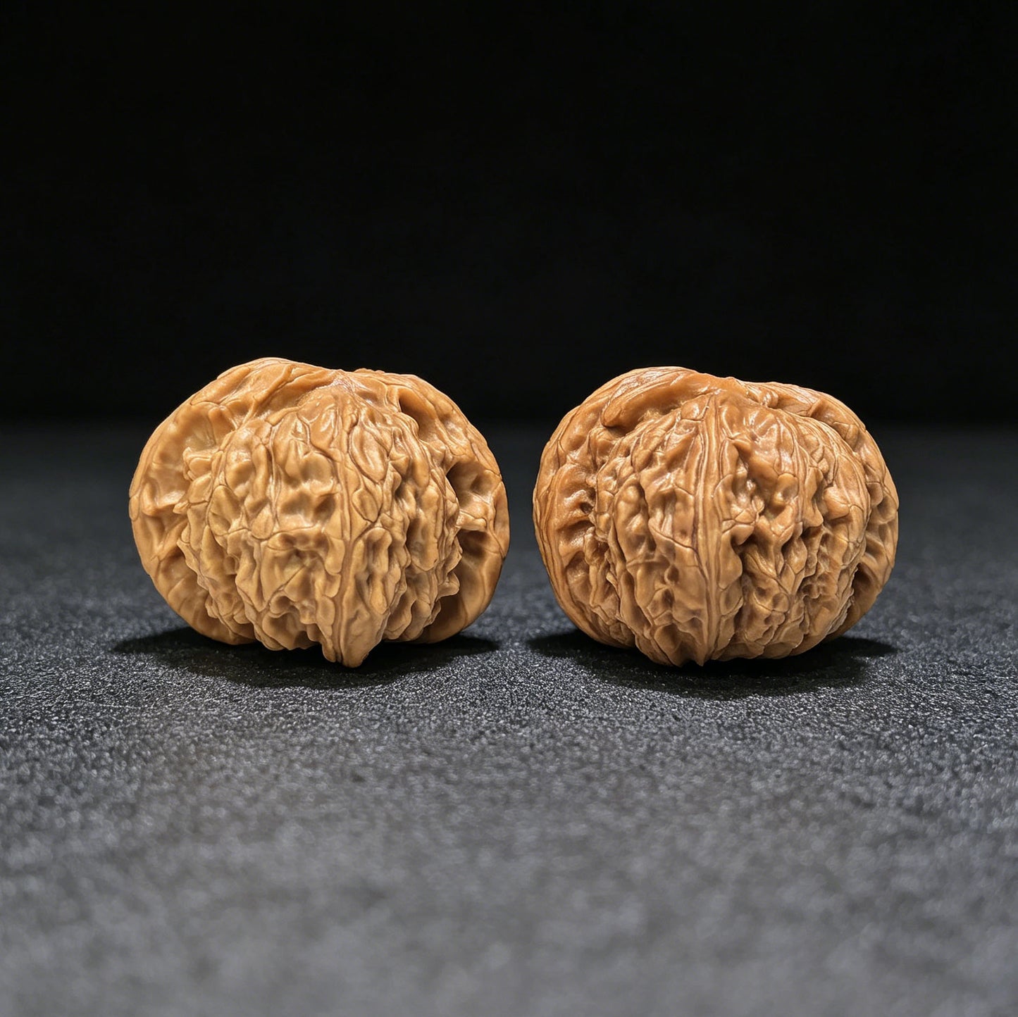 "Millstone" Mopan Wenwan Walnuts Pair | 42.0mm x 39.0mm | MP-1501C