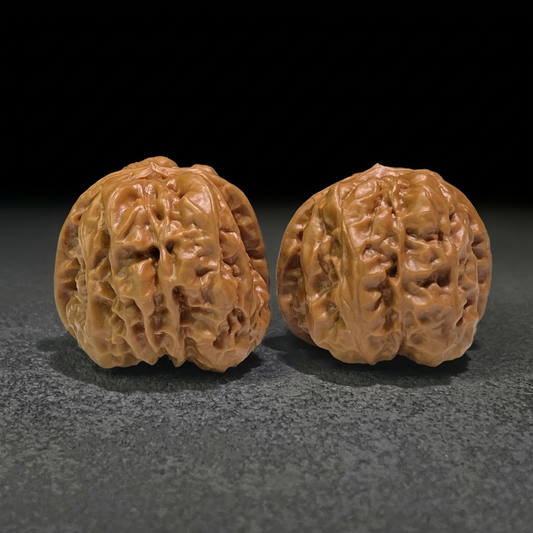 The "Toad Head" (Ha Ma Tou) Pair | 37.0mm x 39.0mm | HMT-406