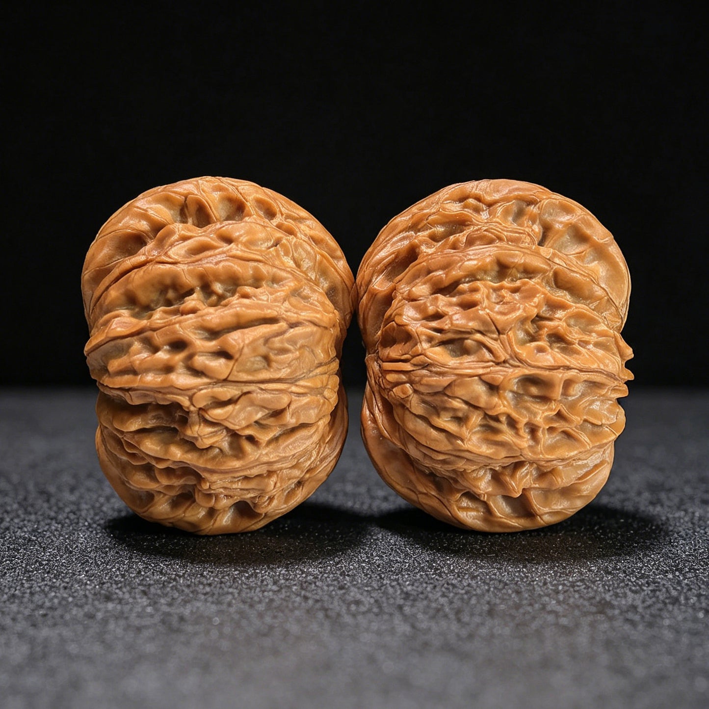 The "Imperial Butterfly Millstone" (Hudie Mo Pan) Museum-Grade Low-Profile Pair | 46.0mm x 40.0mm | 44g Heavy Mass | MP-1351C