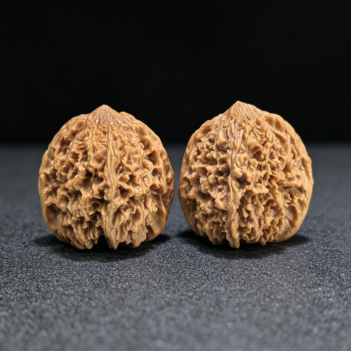 "Starry Sky" Mantianxing Wenwan Walnuts (Pair) | 40.0mm x 40.0mm | Stock ID: MTX-1401