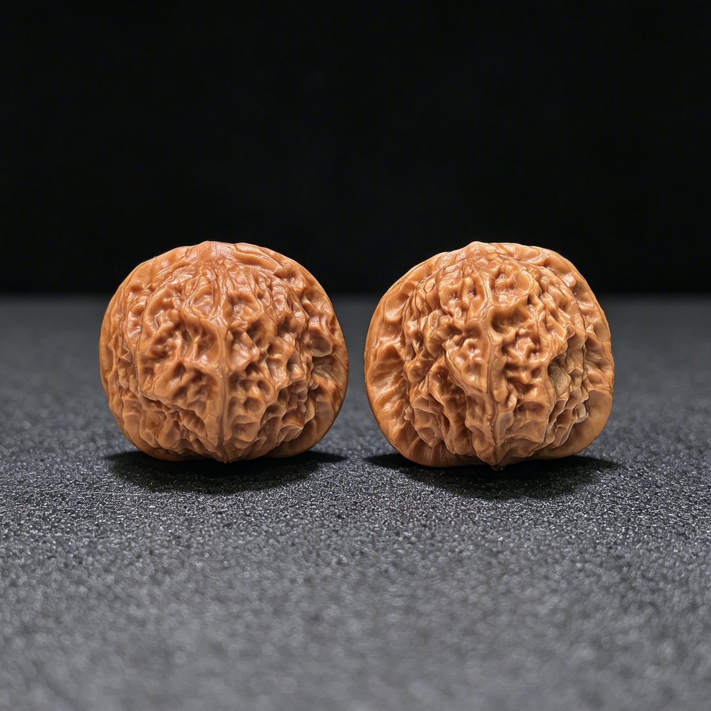 "Porcelain Doll" Ciwawa Wenwan Walnuts Pair | 37.0mm x 35.0mm | CWW-1504C