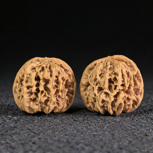 The "Hundred Longevity" (Bai Shou) Pair | 47.0mm x 43.0mm | BSJ-402