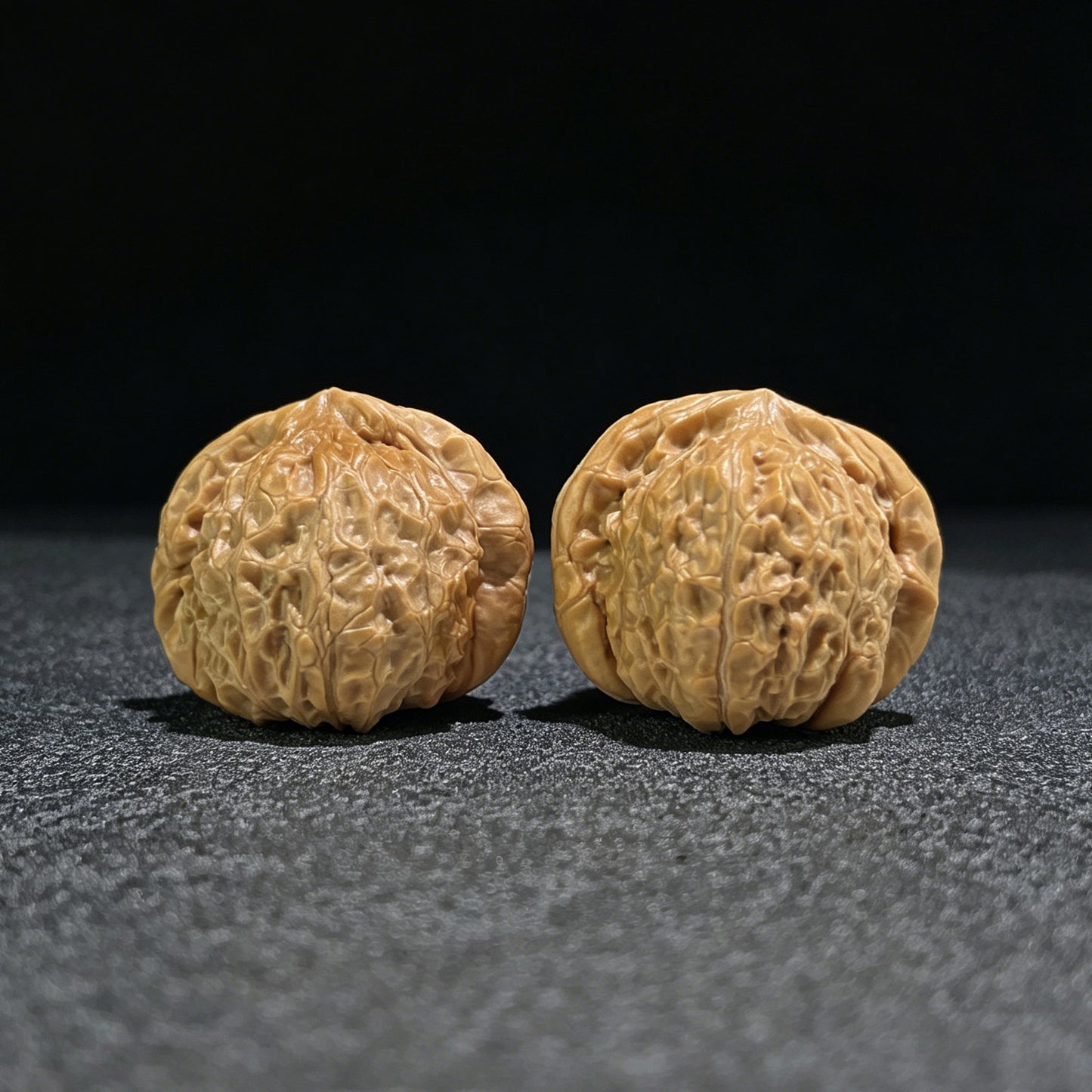 The "Pumpkin Squat" (Nan Gua Dun) Giant Balanced Pair | 42.0mm x 41.0mm | NGD-701