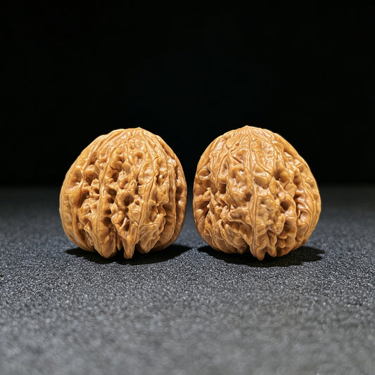 The Spectacular "Blizzard" Baixue Collector Pair | 37.0mm x 38.0mm | BX-1106