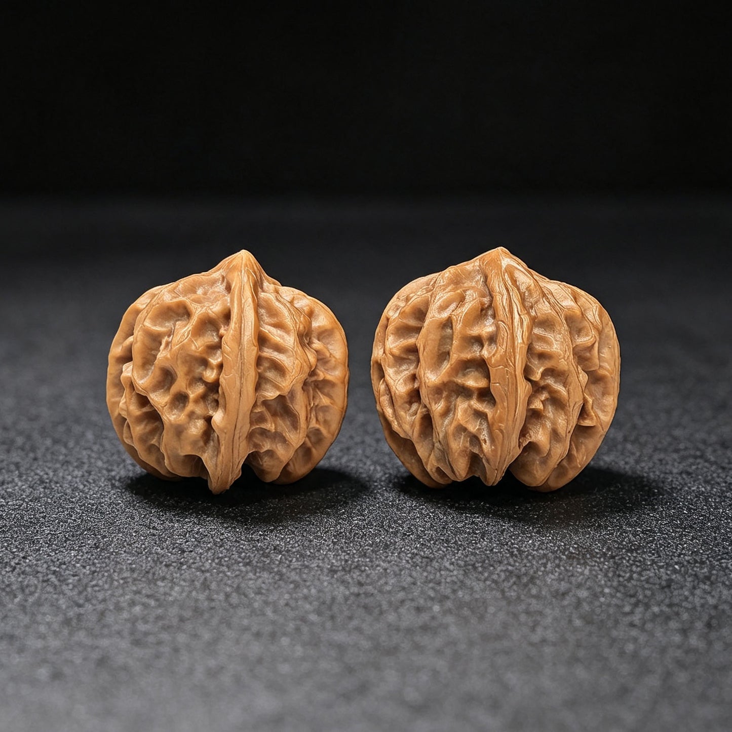 "Cao Great Dragon" Cao Dalong CDL-17D5 Low-Profile Wenwan Walnuts Pair | 35.0mm x 36.0mm | CDL-17D5