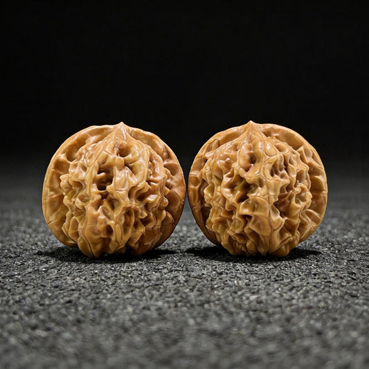 The "Happy Reunion" (He Huan) Ultra-Plump Pair | 43.0mm x 46.0mm | HH-704