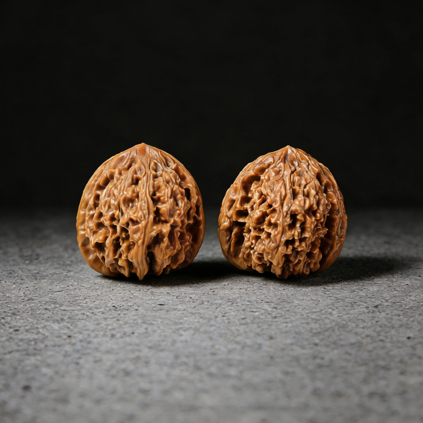 The "Old Tree Red Skin" Nan Jiang Shi Pair | 35.0mm x 35.0mm | NJS-503