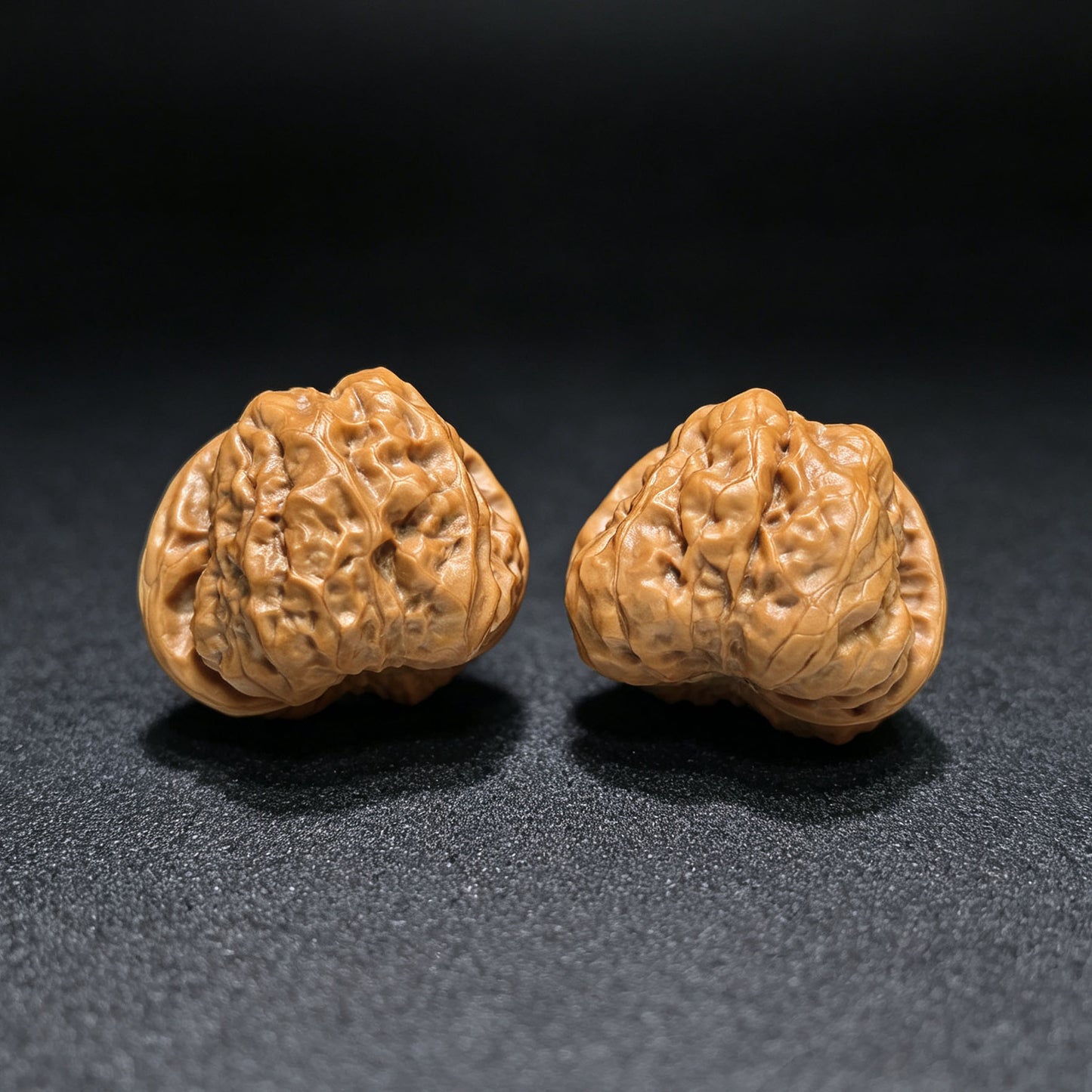 "Toad Head" Hamatou Wenwan Walnuts Pair | 40.0mm x 41.0mm | HMT-01SY