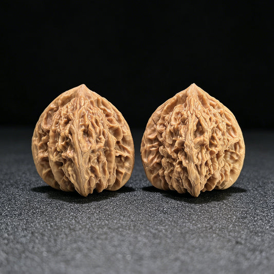 „Xiayun Ridge“ Xiayunling Wenwan Walnüsse (Paar) | 40,0 mm x 38,0 mm | Artikelnummer: XYL-1103