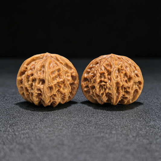 "Palace Lantern" Gongdeng Wenwan Walnuts Pair | 41.0mm x 38.0mm | GD-1404