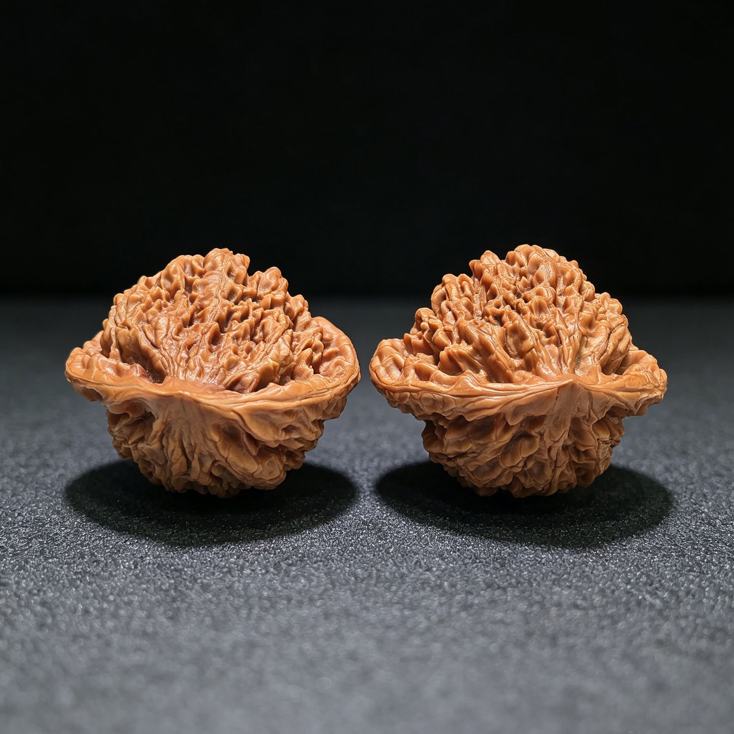 "Kylin Texture Snake Head Treasure Bowl" Qilinwen Shetou Jubaopen Wenwan Walnuts Pair | 50.0mm x 47.0mm | QLWSTJBP-CG212E