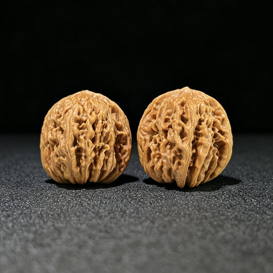 The "Four-Seated Tower" (Si Zuo Lou) Ergonomic EDC Pair | 38.0mm x 35.0mm | SZL-802
