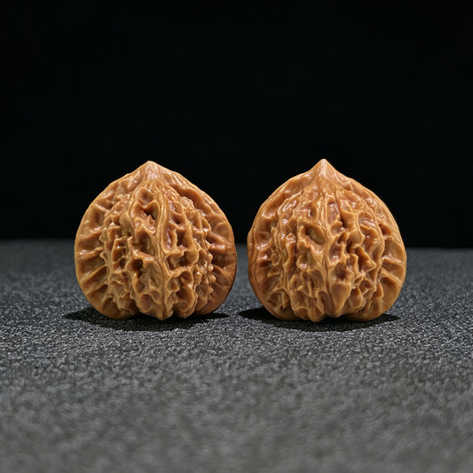 The "Coral Tower" (Shan Hu Ta) Miniature Balanced Pair | 33.0mm x 33.0mm | SHT-706