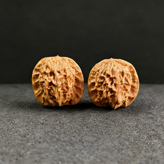 The "Porcelain Doll" (Chengde Official Seal) – Rare Micro-Grain Texture |35mm Collector’s Pair