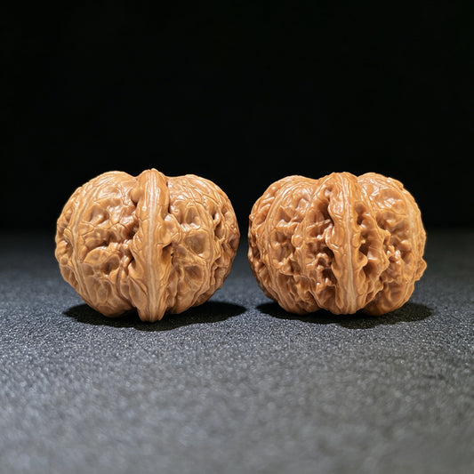 The "Pinggu Ingot" (Ping Gu Yuan Bao) Deep-Bellied Prosperity Pair | 39.0mm x 40.0mm | PGYB-901