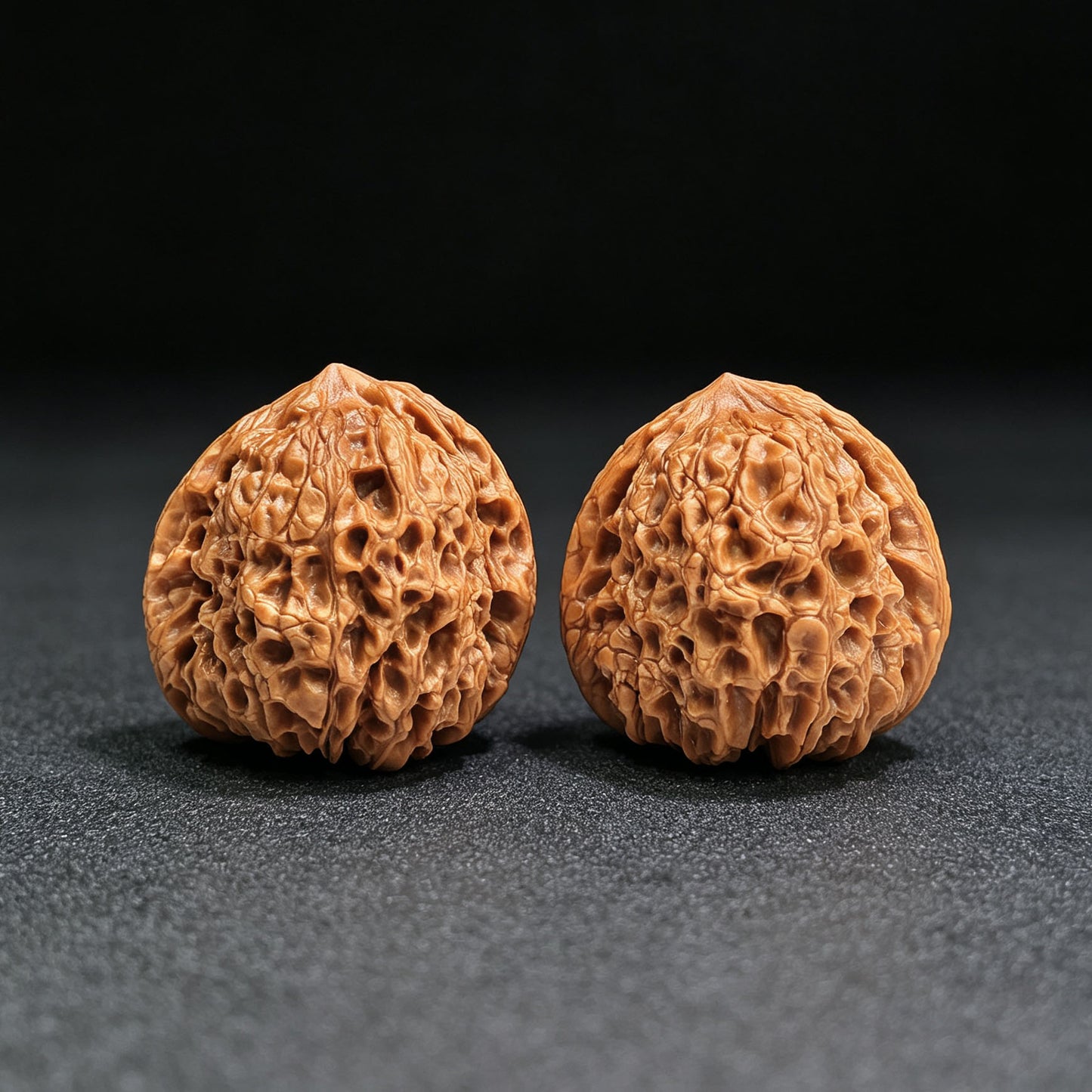 "Grand Reunion / Great Sphere" Datuanyuan DTY-17C6C Low-Profile Wenwan Walnuts Pair | 41.0mm x 41.0mm | DTY-17C6C